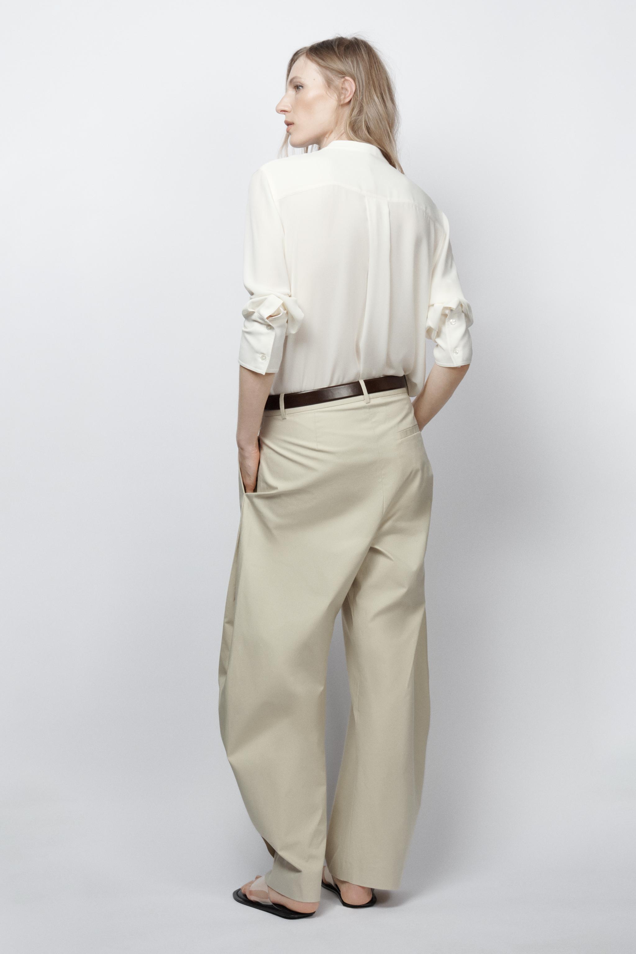 FLOWY BIB ZW COLLECTION SHIRT